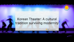 korean theater