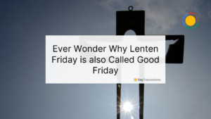 why is it called good friday