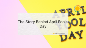 history of april fools day