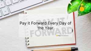 international pay it forward day