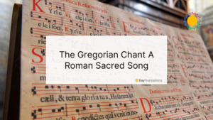 the gregorian chant