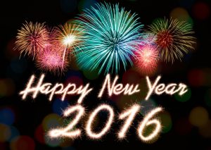 Happy New Year 2016 Greeting