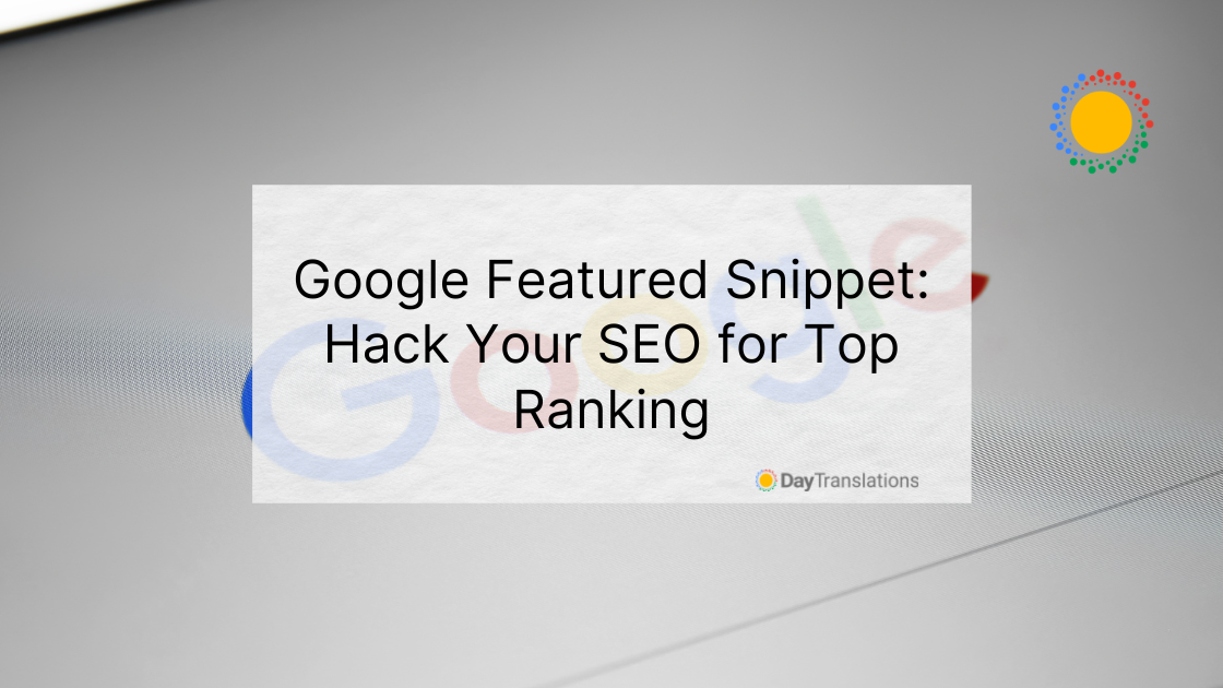 google featured snippet