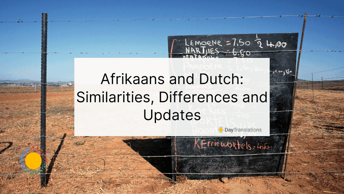 afrikaans vs dutch