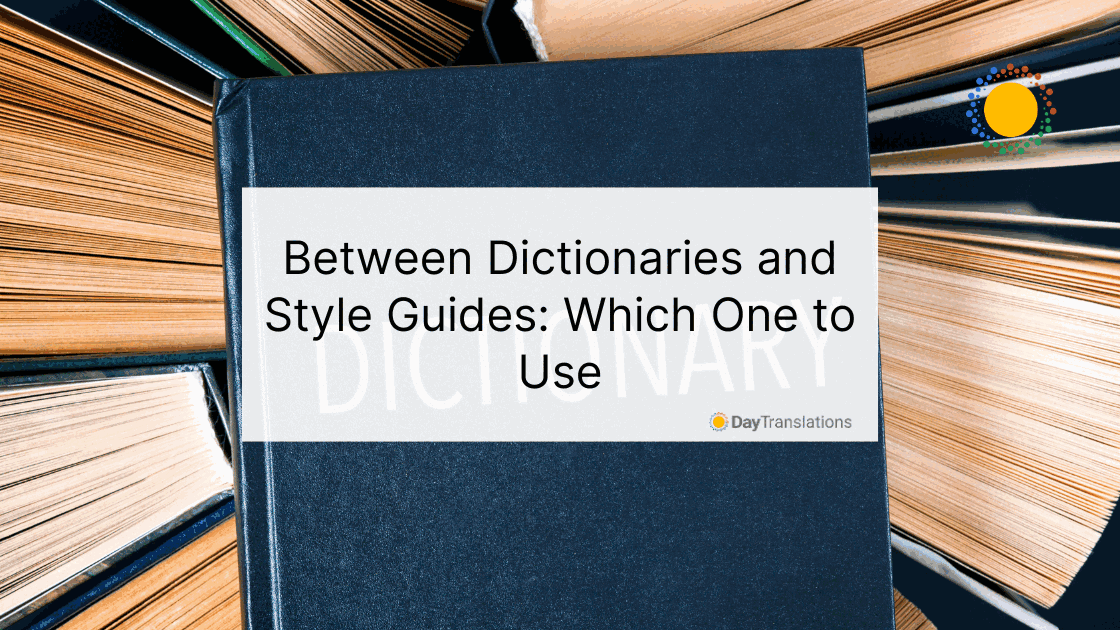 dictionaries and style guides