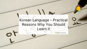 why learn korean