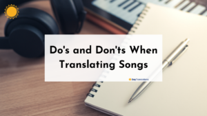 translate songs