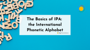 international phonetic alphabet