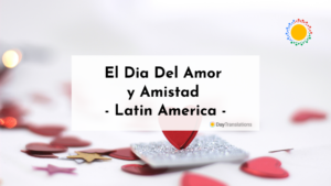 dia del amor y la amistad