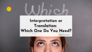 interpret vs translate